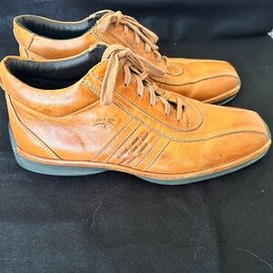 Pikolinos Mens Leather Ankle high boots Size 8.5 US Tan/Brown